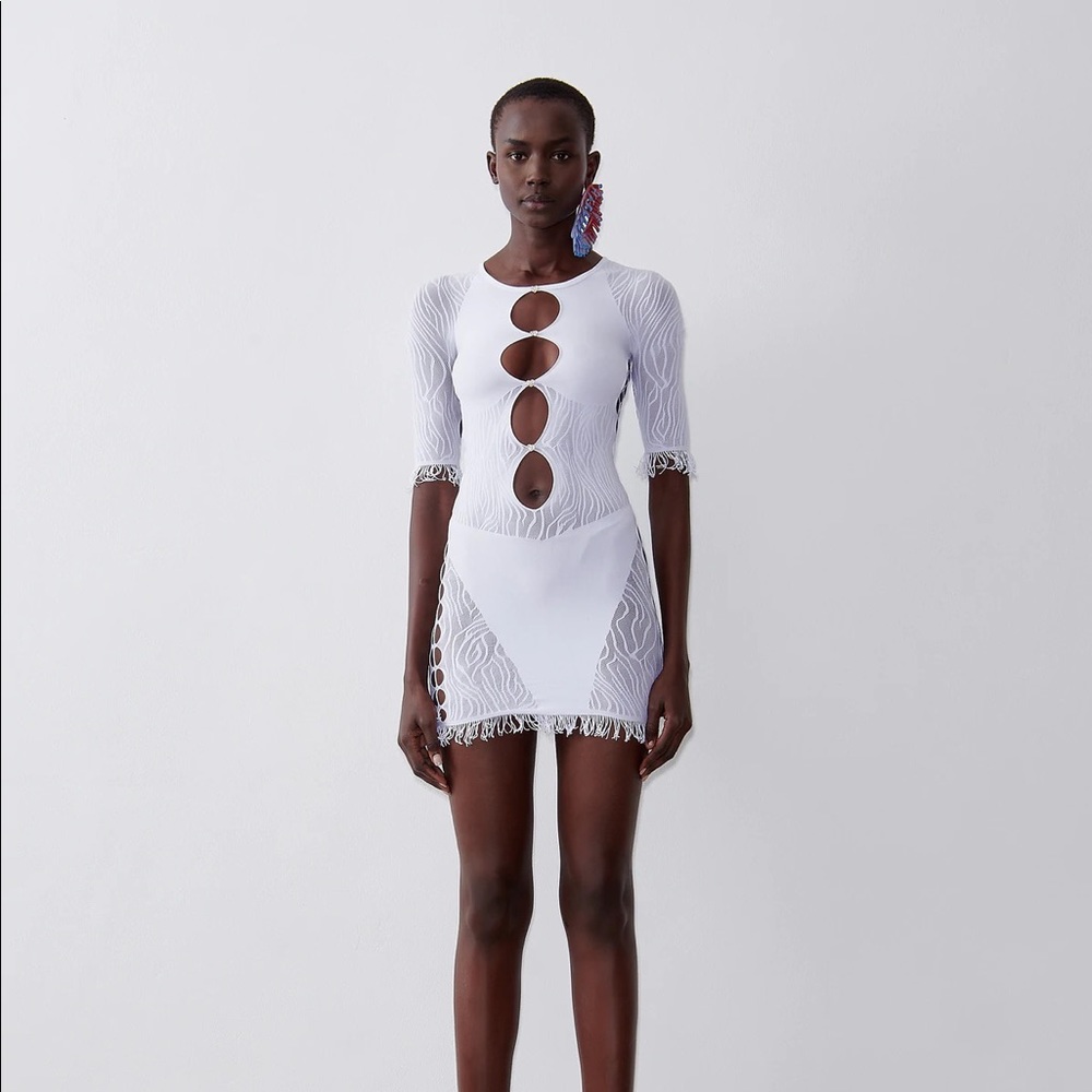 POSTER GIRL's Miranda Dress in WHITE. Worn once, perfect condition
